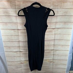 Charlotte Russe Black Sleeveless Dress